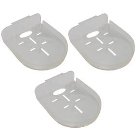 59562-cbwm-3 Zczqc 3pcs Camera Dock Wall Mount Transparent Abs Plastic Universal Floating