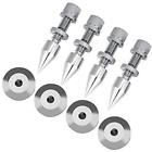 Zeroneimv56wap1f Zerone Feet Spikes Pcs Copper Speaker Set Subwoofer 741870723520