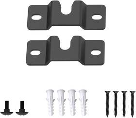 Zyamy 313023158185 2pcs Sound Bar Wall Mount Bracket For Soundbar Mounted Under Or Above Tv