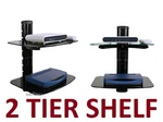 2 Tier Shelf For Stb Dvd Cable Box Hd PS4 Atsc Android Tv Wall Mount Bracket Led. Fixed Price $33.99.
