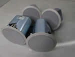 Lot Of 4 Tannoy CMS501BM Ceiling Monitor Speaker. Fixed Price $125.99.