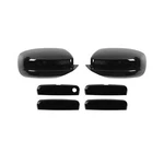 Dswsq Black Exterior Side View Mirror Covers Caps & Door Handle. Fixed Price $75.75.