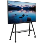 Vivo Black Rolling Easel Studio Tv Floor Stand + Shelf, Fits 43" To 75" Screens. Fixed Price $119.99.
