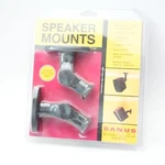 Sanus Speaker Mounts Black Two Pack Tilt Swivel Wall/ceiling Up To 8LBS WMS3B. Fixed Price $37.95.