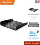 2U Vented Server Rack Shelf Heavy-duty 16" Deep Cantilever Tray Capacity 50LBS. Fixed Price $79.19.
