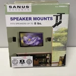 Sanus X2 Satellite Speaker Adjustable Wall Ceiling Mounts SWMB-01 Indoor Outdoor. Fixed Price $15.19.
