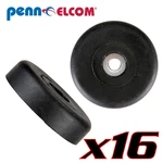 Sixteen Pack Penn Elcom F1687 Rubber Cabinet Foot 1.5"DIA 0.375" Heavy-duty. Fixed Price $11.84.
