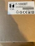 (1) Toa Model: F-1000BT Speaker Color (black) New. Fixed Price $51.76.
