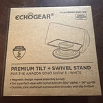 New In Box!! Echogear Premium Tilt + Swivel Stand For Amazon 5 - White. Fixed Price $11.19.