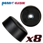 Eight Pack Penn Elcom F1686 Rubber Cabinet Foot 1.57" Dia. X 0.61" Heavy-duty. Fixed Price $6.80.