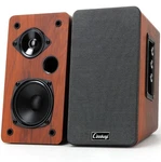 Cinnkeyi 50W Wooden Bookshelf Passive 2.0 Computer Speakers,pc. Fixed Price $76.80.