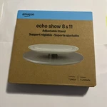 New Amazon Adjustable Stand, Designed For Echo Show 8 & 11 - Graphite. Fixed Price $24.99.