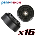Sixteen Pack Penn Elcom F1558 Rubber Cabinet Foot 1.5"DIA 0.625" Heavy-duty. Fixed Price $11.04.
