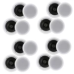 Pyle PDIC1661RD 6.5 Inch 200 Watt Ceiling Wall Way Speaker System (4 Pairs). Fixed Price $116.99.