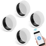 4PCS 6.5'' Bluetooth Ceiling Speakers 150W Flush Mount In-wall. Fixed Price $68.99.