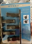 Dynex Speaker Mounts Universal Adjustable Pivot Easy Install Black DX-SWM5B. Fixed Price $29.00.