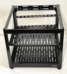 Sanus CFR1610 Modular Open Frame Component Rack 10U Av. Fixed Price $220.00.