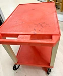 H. Wilson Tuffy Resin Multi-purpose Rolling Cart Will Not Chip, Crack Or Rust. Fixed Price $59.99.