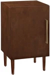 Crosley Furniture Everett Record Player Stand, Mahogany. Fixed Price $148.78.