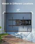 Perlesmith Full Motion Tv Mount 37-84" Swivel Tilt 12 To 16" 600X400MM PSLF7. Fixed Price $38.94.