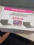Hang Smart No Stud Diy Soundbar Mount (black) SM-1002 Sealed. Fixed Price $30.95.