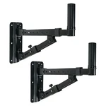 Sound Town 2-PACK Adjustable Wall Mount Speaker Bracket 180 Swivel (STWSD-048B). Fixed Price $64.59.