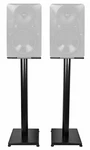 Rockville 29 Black Steel Studio Speaker Stands For Mackie MR824. Fixed Price $74.95.