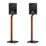 Ynvision Universal Wood Speaker Floor Stands Black Pair - 2 Pack. Fixed Price $139.00.