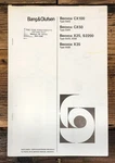 Bang Olufsen Beovox CX100 CX50 X25 S2200 X35 Speaker Service Manual *original*. Fixed Price $24.97.