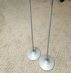 Tannoy Fx 5.1 Stand Kit Part #: 80002830, Pair - Silver. Fixed Price $209.99.