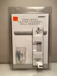 Bose Omnijewel Center Channel Wall Bracket For Lifestyle 650 System White New!. Fixed Price $24.95.