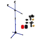5 Core Microphone Floor Adjustable 63" Tripod Stands W Boom Arm. Fixed Price $20.99.