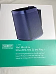 Flexson Wall Mount For Sonos One, Sl And Play Model S1-WM New (2) Units. Fixed Price $34.97.