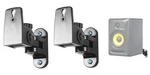 (2) Hidden Wall Mount Swivel Brackets For Krk RP6G3 Studio Monitor Speakers. Fixed Price $34.95.