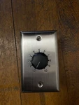 Atlas Sound Lp AT100 Atn 100W Commercial Wall Mount Attenuator Volume Control. Fixed Price $30.00.