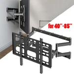 40"-100" Unho Swivel Tv Wall Bracket Articulating Dual Arms Mount Up To 120KG. Fixed Price $59.92.