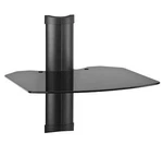 Omnimount Wall System Bracket Furniture Dark Glass 17.5X13.5SHELF. Fixed Price $34.99.