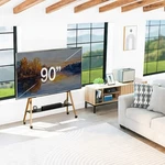 Vivo Rolling Easel Studio Tv Floor Stand With Shelf, Fits 50" To 90" Screens. Fixed Price $149.99.