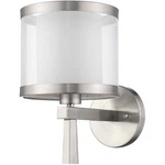 Trend Lighting BW8947 Lux 1 Inch Brushed Nickel Wall Sconce. Fixed Price $210.00.