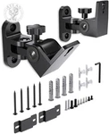 Rear Speaker Wall Mount, 2 Packs Universal Mounting Bracket For Small Bookshelf. Fixed Price $43.58.