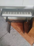 Roland Go:keys 5 61-KEY Electronic Keyboard Gray W/ Stand, Speakers, Usb. Fixed Price $500.00.