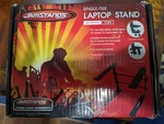 Ultimate Support JS-LPT100 Multi-purpose Dj Laptop Stand W/ Clamp Base. Fixed Price $21.95.