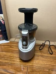 Breville Slow Juicer BJS600XL Fountain Crush Masticating Vertical Silver. Fixed Price $103.71.