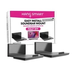 Hangsmart Tv Soundbar Mount No Stud & Drill Easy Install, Diy Universal So.... Fixed Price $62.51.