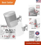 Sonos PLAY:1 Wall Mount Kit - Twin Pack With Full Installation. Fixed Price $51.98.