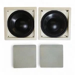 2 Paradigm PCS-80SQ 8" In-wall / Ceiling Square Passive Subwoofer, Carbon-fiber. Fixed Price $299.93.
