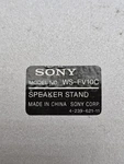 Sony WS-FV10C Aluminum Speaker Stands Set Of 5. Fixed Price $227.99.