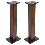 Bookshelf Floor Speaker Stands 1PAIR Wood Column Home Theater. Fixed Price $71.83.