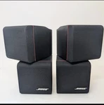 Bose Redline Double Cube Swivel Speakers Lifestyle Acoustimass (pair) Tested. Fixed Price $47.99.