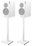 Pair 37 Steel White Stands For Dynaudio Xeo 10 Bookshelf Speakers. Fixed Price $79.95.